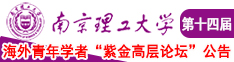 逼持逼视频南京理工大学第十四届海外青年学者紫金论坛诚邀海内外英才！